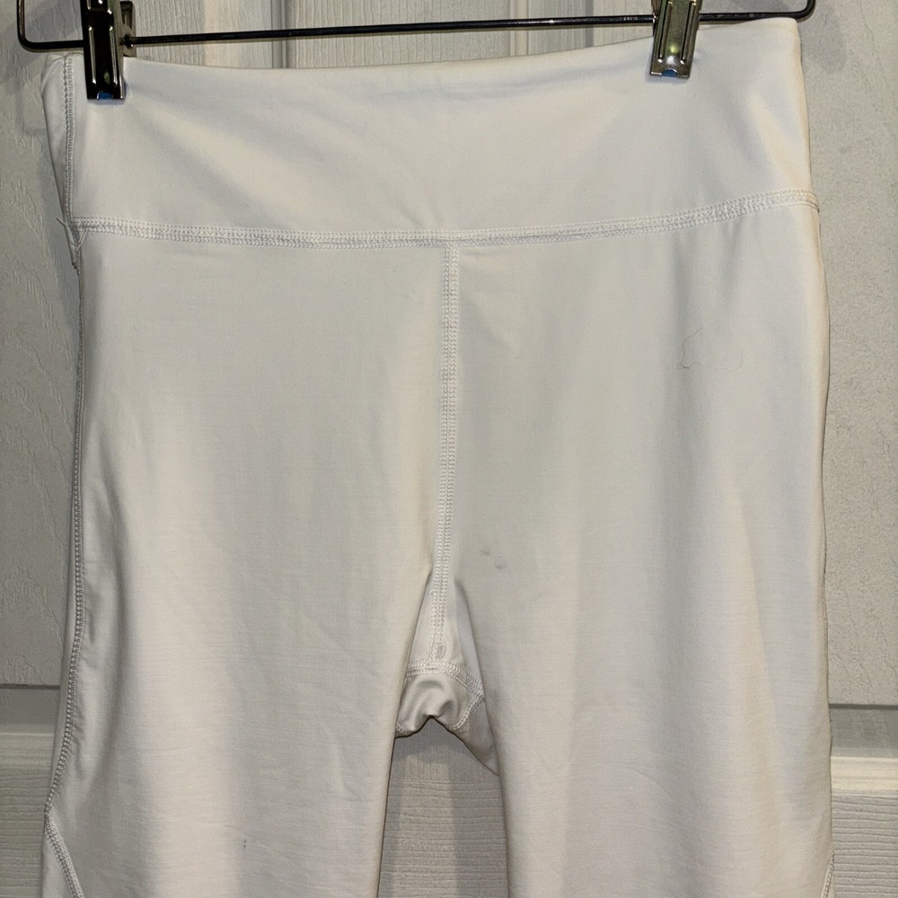 Alala Womens Activewear Surplice Front Tights,White Medium NWT